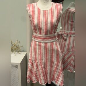 JCrew Linen Dress Size 4p